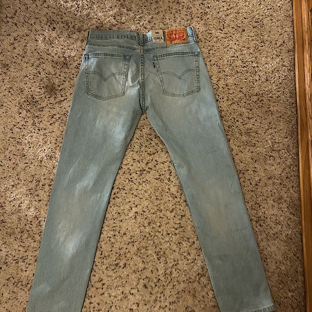 Levi’s Light Wash Men’s 510 Skinny Jeans, 30x30 (brand new)